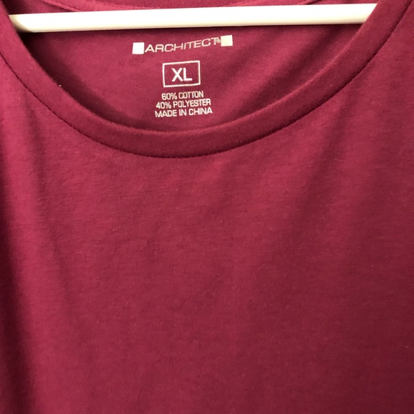 Women’s 3/4 length Fuchsia Tee - Picture 4 of 5